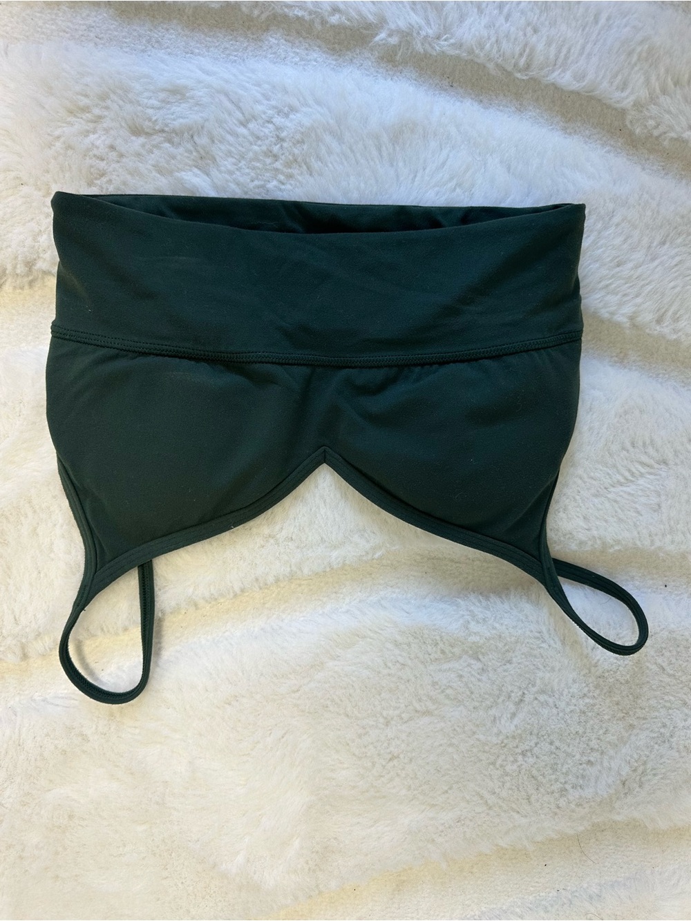 lululemon dark green Sports Bra worn once
